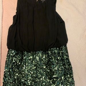 Adrianna Papell Sequin Mini Dress